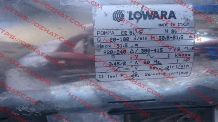 CE 80/5  N90 Lowara