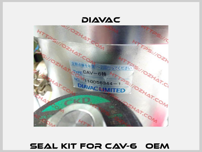 Seal Kit for CAV-6	 OEM  Diavac