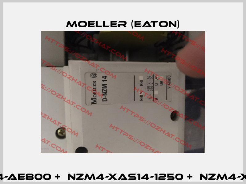 NZM 14-800 S - obsolete, alterantive - NZMH4-AE800 +  NZM4-XAS14-1250 +  NZM4-XKSA + M22-CK11 +  NZM4-XTVDVR + NZM3/4-XV4   Moeller (Eaton)