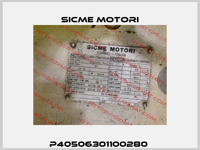 P40506301100280  Sicme Motori