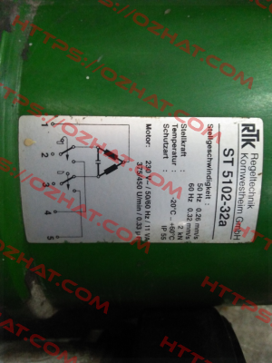 ST 5102- 32a obsolete, replacement MV 5211  RTK Regeltechnik