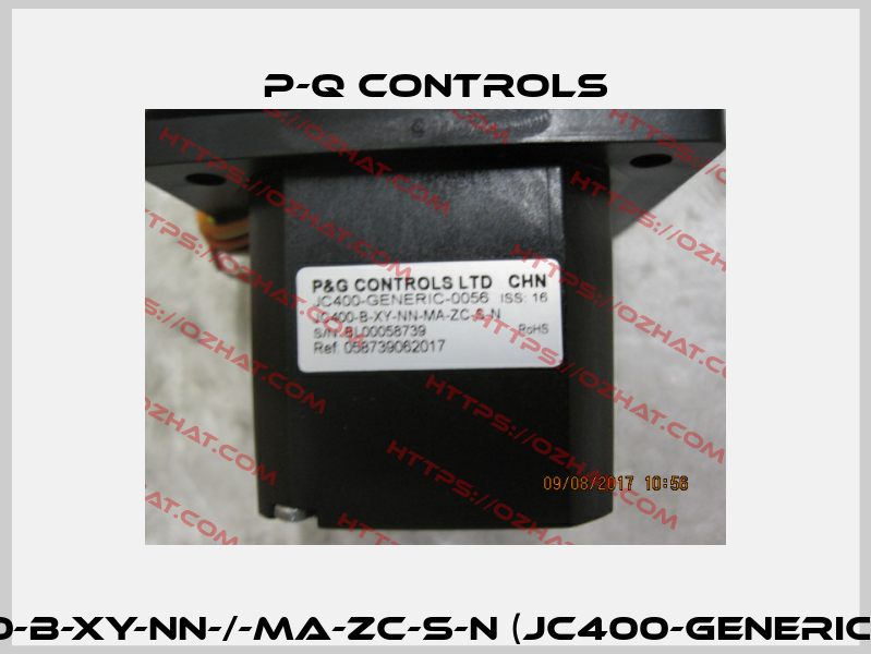 I-JC400-B-XY-NN-/-MA-ZC-S-N (JC400-GENERIC-0056) P-Q Controls