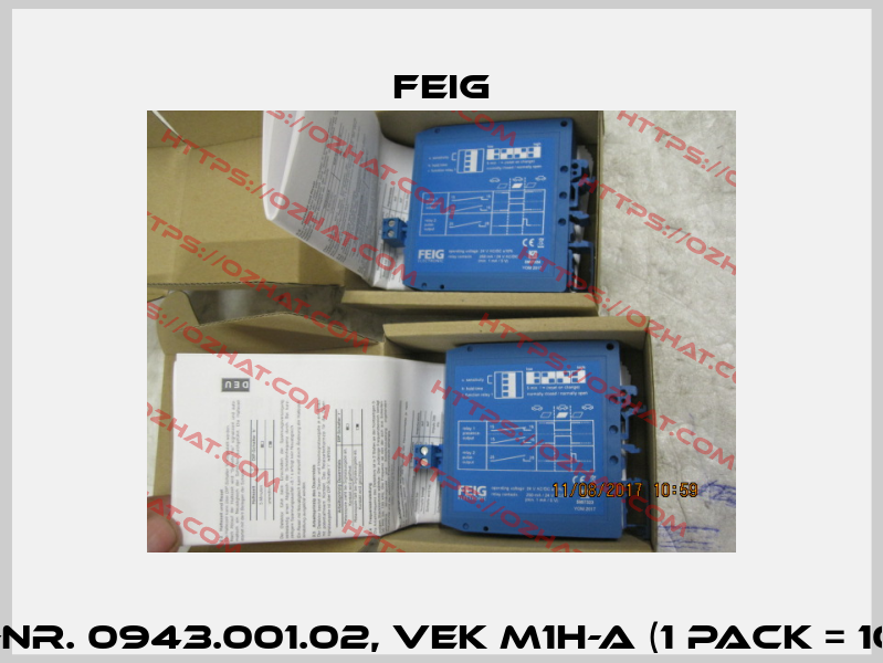 Artikel-Nr. 0943.001.02, VEK M1H-A (1 pack = 10 pieces) FEIG ELECTRONIC