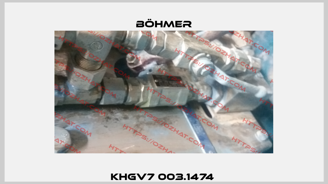 KHGV7 003.1474  Böhmer