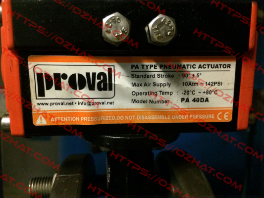 PA40 DA  Proval