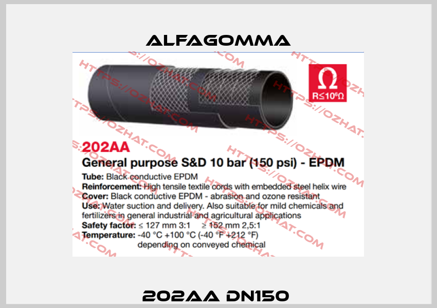 202AA DN150  Alfagomma