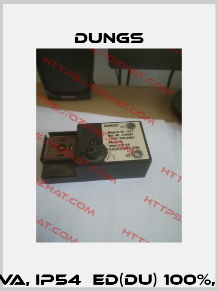 1411   220-240V, 50/60Hz, max. 110VA, IP54  ED(DU) 100%, Mat-Nr. 215492 - not available  Dungs