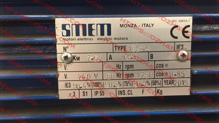 T3A132M 4POLES ( WITH FEET )  Smem