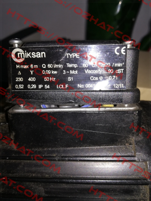 Type: AP 11 Miksan