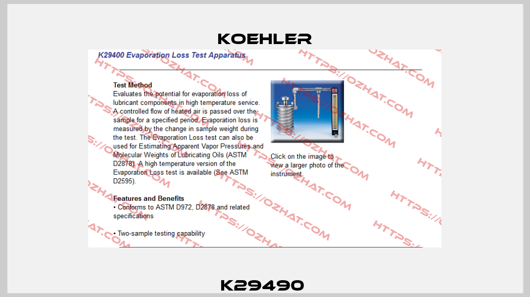K29490  Koehler