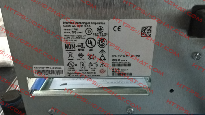 1-040083-900 Intermec (Honeywell)