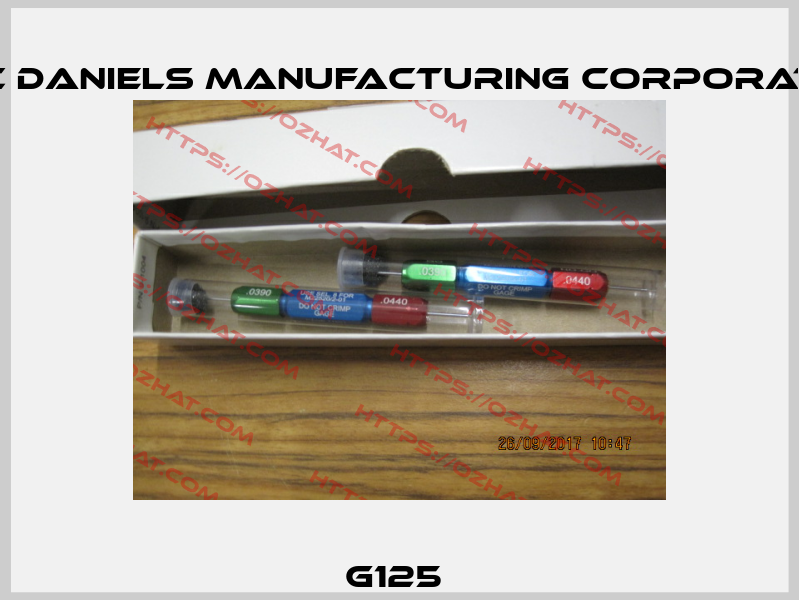 G125  Dmc Daniels Manufacturing Corporation
