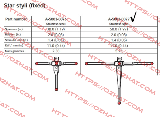 A-5003-0077 Renishaw