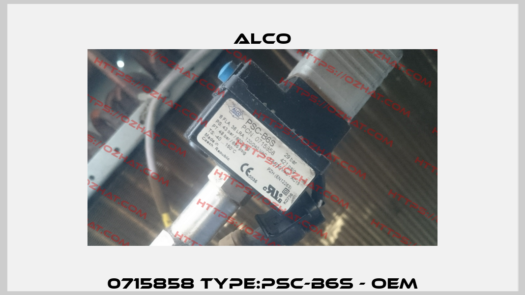 0715858 type:PSC-B6S - OEM Alco