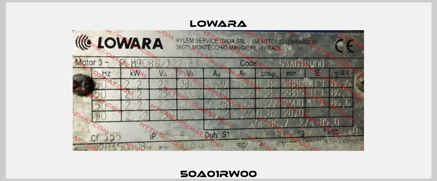 50A01RW00 Lowara