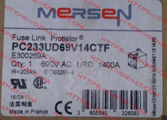 E300269A / PC233UD69V14CTF Mersen
