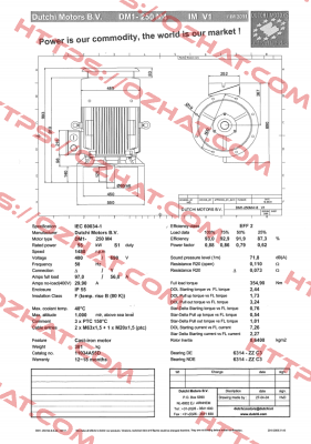 DM1 250M4 obsolete, replaced by TCA250MA4E3U46B 3011+Rf  Marathon (Regal)
