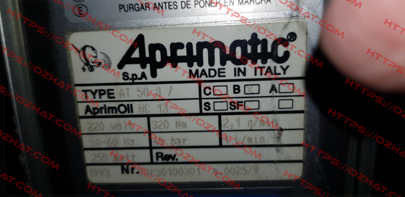 AT50 B7 (41200/005)  Aprimatic