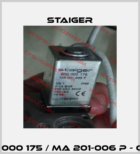 600 000 175 / MA 201-006 P - OEM  Staiger