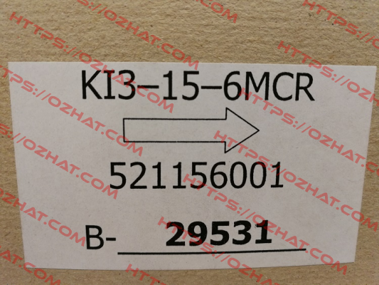 KI3-15-6MCR / 521156001 Uhing®