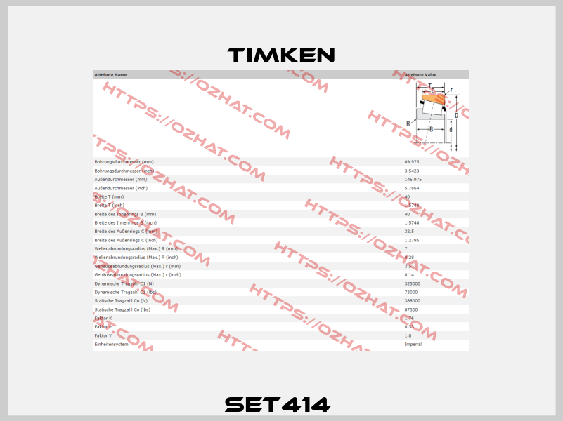 Set414  Timken