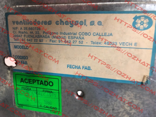 7600013 Chaysol