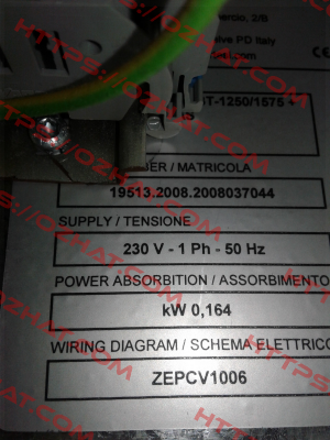 2607931 , type Zefiro 1575  Aertesi