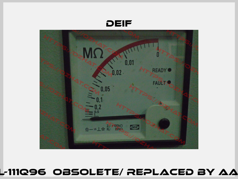 AAL-111Q96  obsolete/ replaced by AAL-2  Deif