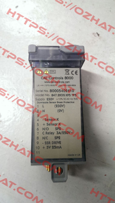 CAL 8000 / SN:80005402410 obsolete  Cal Controls