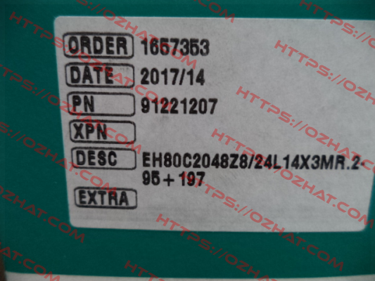 EH80C2048Z8/24L14X3MR.295+197 Eltra Encoder