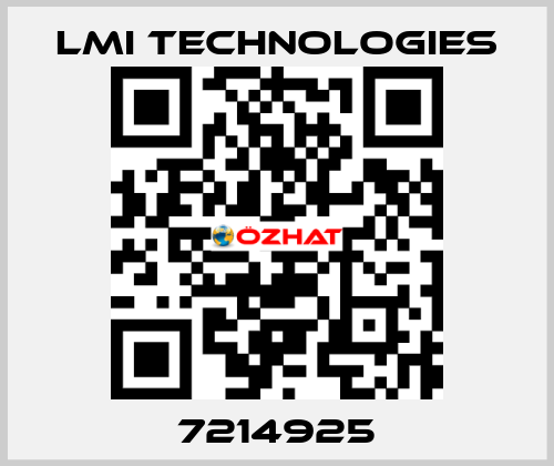 7214925 Lmi Technologies