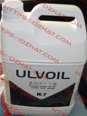 R7 ULVOIL 2,2L can ULVAC