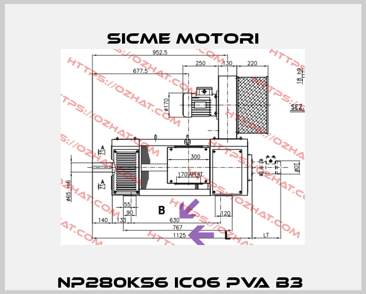 NP280KS6 IC06 PVA B3  Sicme Motori