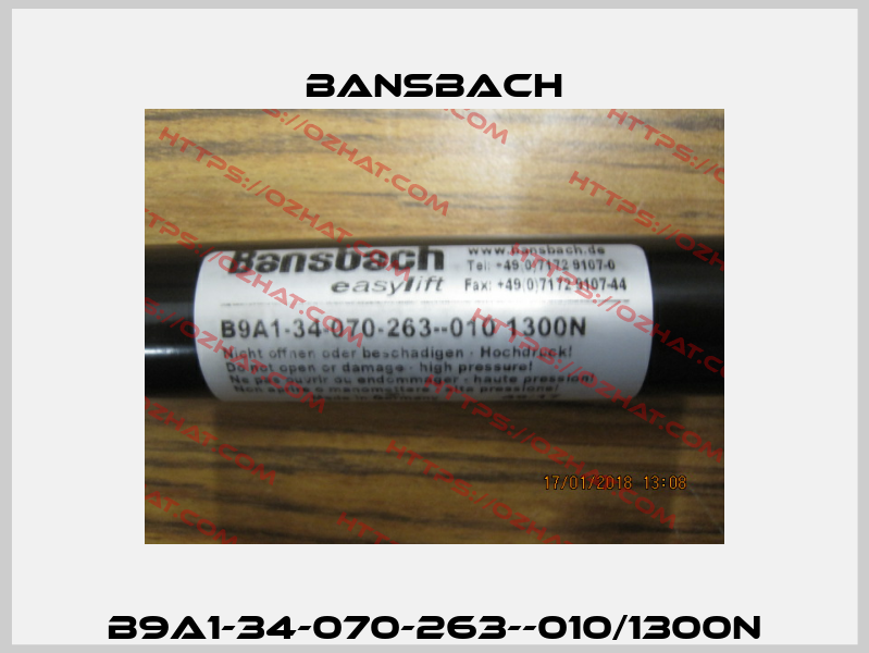 B9A1-34-070-263--010/1300N Bansbach