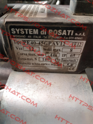 PE40-45GPAV12 System di Rosati