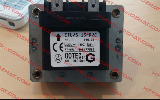 ETU/S 15-P/C  Gotec