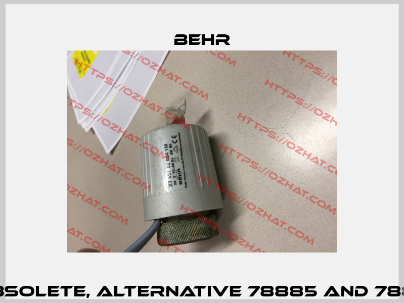 X7 551 02 024 1M ( obsolete, alternative 78885 and 78887 brand Afriso )  Behr