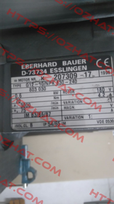 G12-10/NPK 830-240 obsolete, no replacement  Bauer