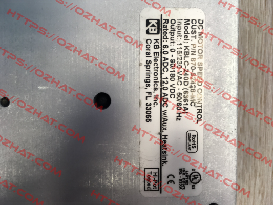 KBLC-240D (6361A) KB Electronics