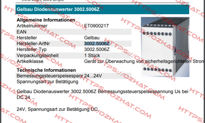 250.06Z, Kat. 3 Gelbau