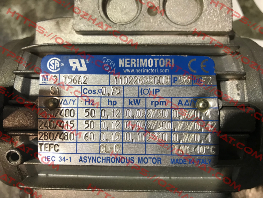 M3 T56A2 Neri Motori