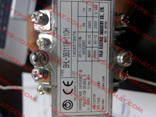 BHL3B3118-110H-W-Z-B  Fuji