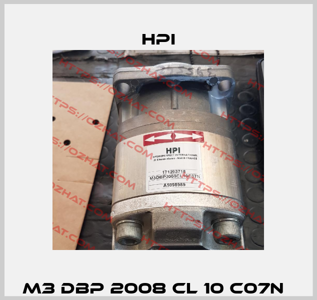 M3 DBP 2008 CL 10 C07N   HPI