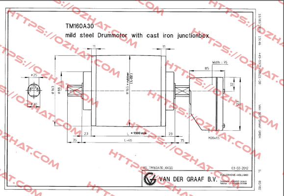 TM160A30-0410-1500  Van der Graaf
