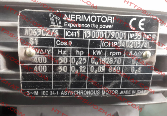 AD63C2/6  Neri Motori