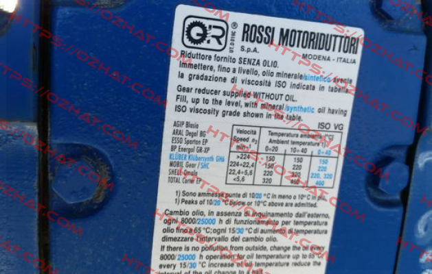 MRICI100UO3A-19x200-114  Rossi