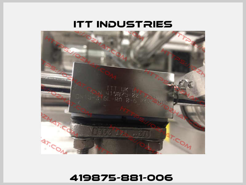 419875-881-006  Itt Industries
