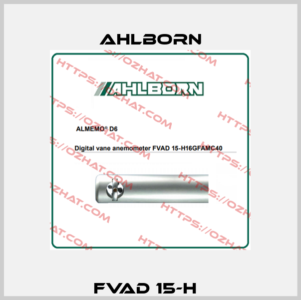 FVAD 15-H   Ahlborn