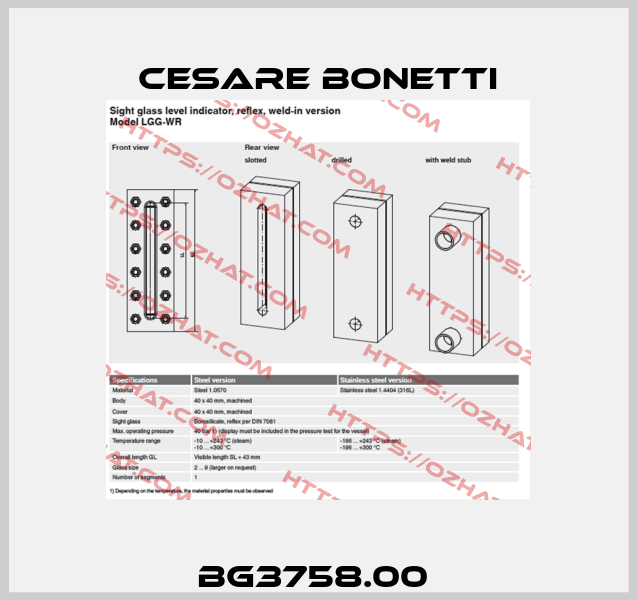 BG3758.00  Cesare Bonetti