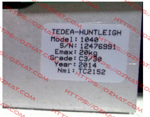 01040-020K-C3-11X Tedea-Huntleigh